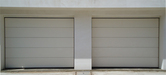 Puerta seccional ISO 45 panel liso